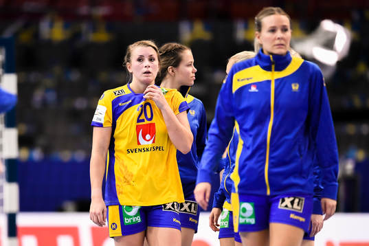Sveriges Isabelle Gulldén deppar