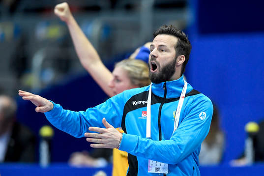 Sveriges förbundskapten Henrik Signell