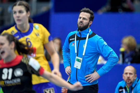 Sveriges förbundskapten Henrik Signell