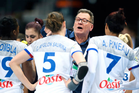 Frankrikes förbundskapten Oliver Krumbholz
