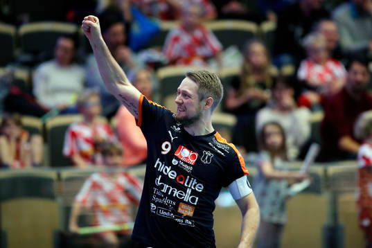 Mullsjös David Gillek jublar