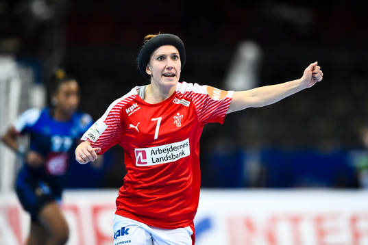 Danmarks Maria Fisker jublar