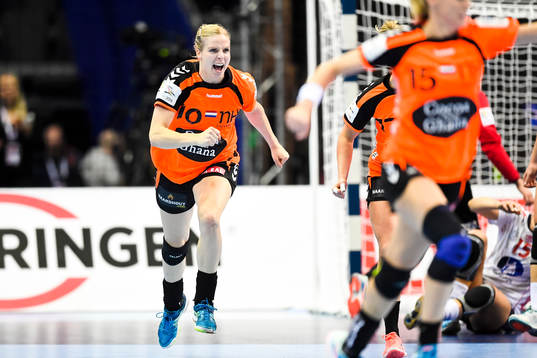 Nederländernas Danick Snelder jublar