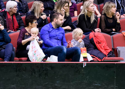 SVTs expertkommentator Mikael Renberg fanns på läktaren