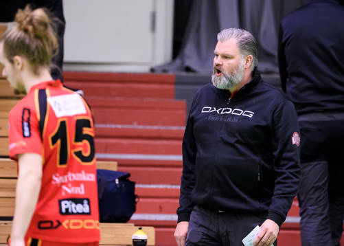 Wibaxs tränare Christer Nordkvist jagar på sitt lag