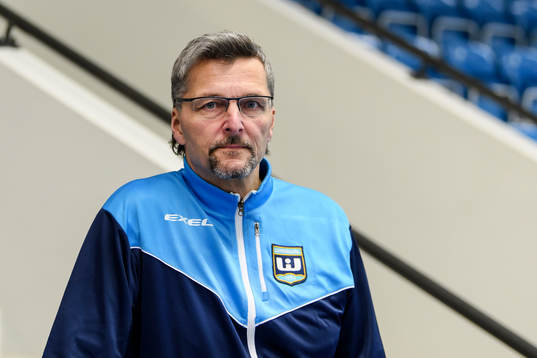 Warbergs nya tränare Ulf Hallstensson före sin första