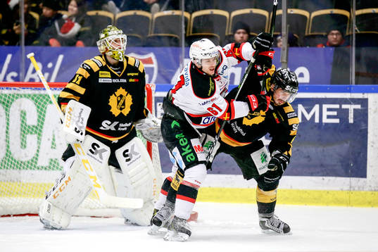 Malmö Redhawks Nicklas Jadeland och Skellefteås Fredrik