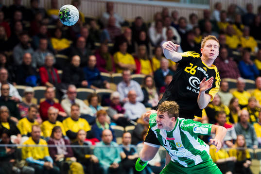 Hammarbys Anders Wik-Rydberg får Sävehofs Jonathan