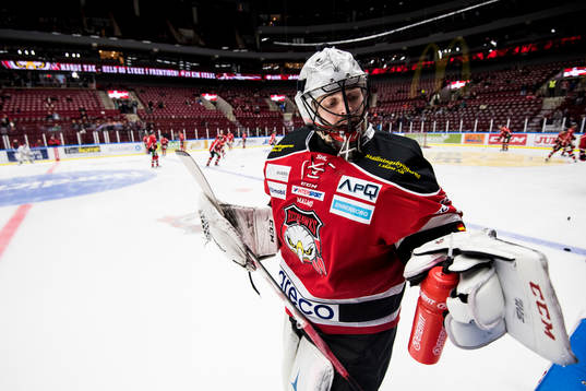 Malmö Redhawks målvakt Cristopher Nihlstorp