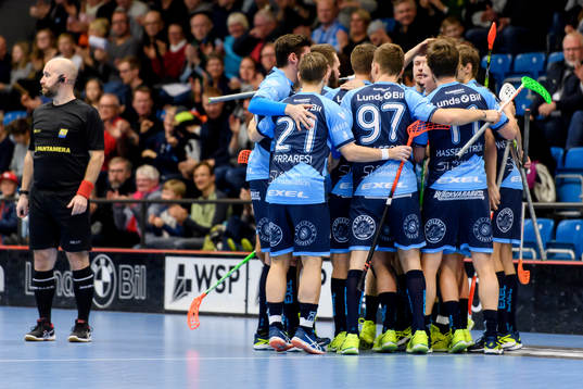 Warbergs spelare jublar