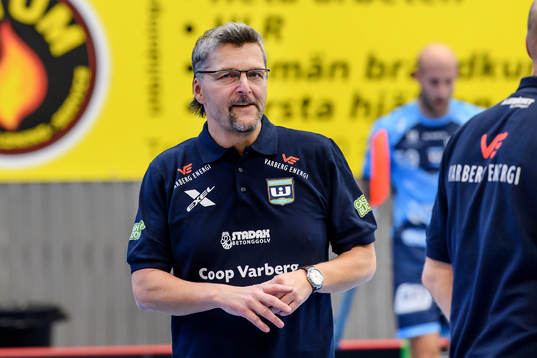 Warbergs tränare Ulf Hallstensson