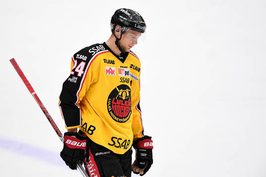 Luleås Johan Harju deppar