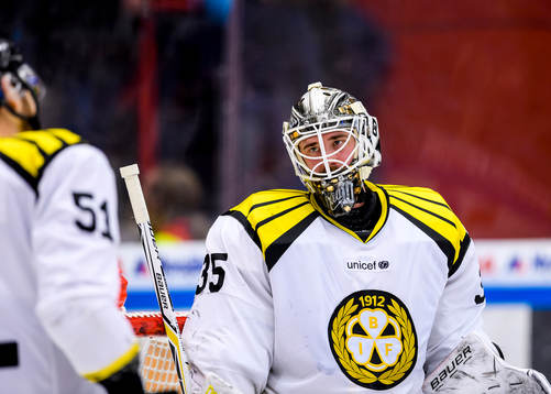 Brynäs målvakt David Rautio