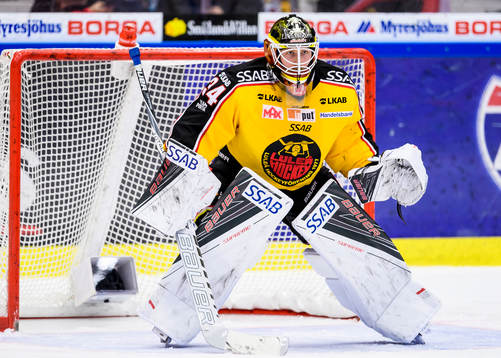 Luleås målvakt Joel Lassinatti