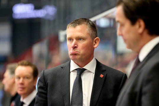 Örebros tränare Niklas Sundblad deppar