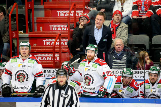 Frölundas tränare Roger Rönnberg
