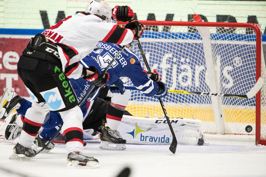 Leksands Johan Porsberger gör 4-3 bakom Malmö Redhawks