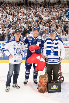 Leksands Tobias Forsberg utsedd till matchens lirare i
