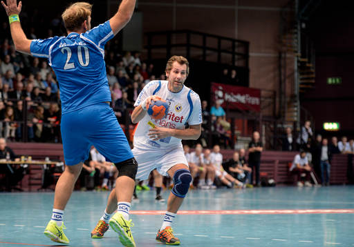 Redbergslid Allstars Magnus Wislander och