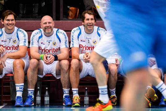 Redbergslid Allstars Lars Bernhardsson, Björn Iveland och