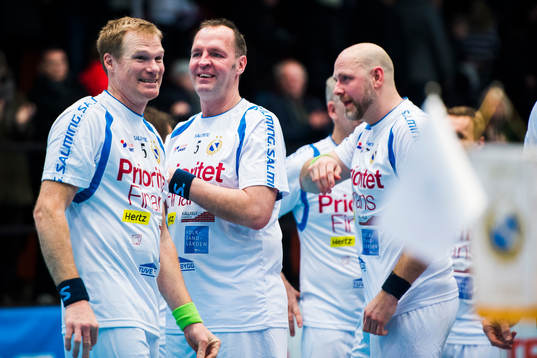 Redbergslid Allstars Mattias Franzén och Anders Bäckegren