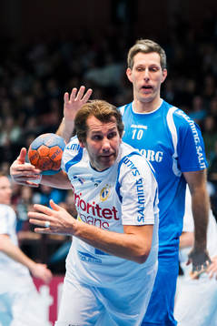Redbergslid Allstars Magnus Wislander och