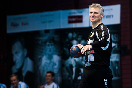 Redbergslid Allstars målvakt Peter Gentzel