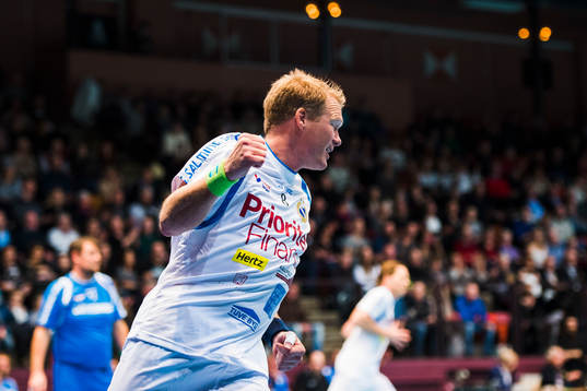 Redbergslid Allstars Anders Franzén jublar