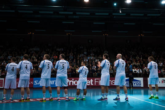 Redbergslid Allstars Johan Eklund, Anders Edshage, Mattias