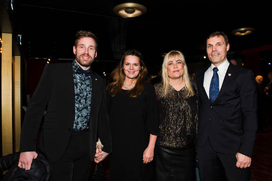 Fredrik Pettersson, Hanna Håkansson, Jennie Flisberg och