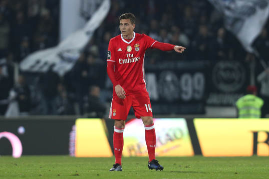 Benfica's Swedish defender Victor Nilsson Lindelöf