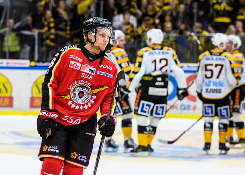 Luleås Einar Emanuelsson deppar