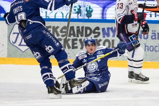 Leksands Johan Porsberger jublar