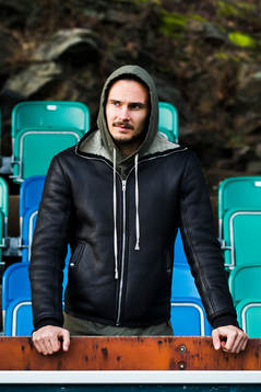 FC Köpenhamns Erik Johansson på läktaren