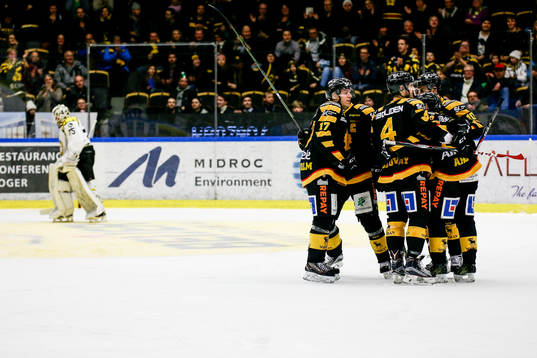 Skellefteås Sebastian Aho, Bud Holloway och Pär Lindholm