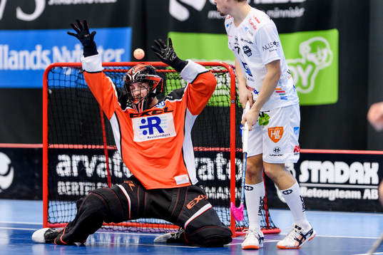 Warbergs målvakt Per Svedin
