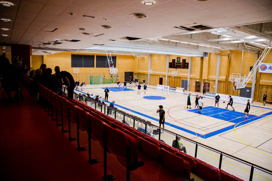 Översiktsbild av GA-hallen