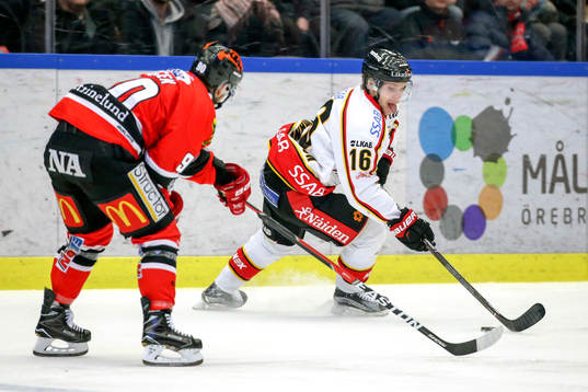 Örebros Libor Hudacek och Luleås Einar Emanuelsson