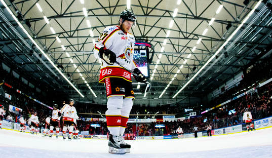 Luleås Brendan Mikkelson deppar