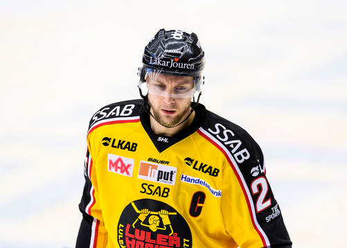 Luleås Johan Harju deppar