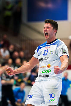 Aranäs Martin Lindell jublar