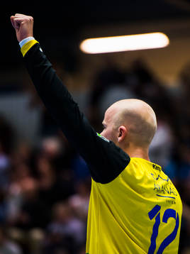 Aranäs Daniel Bergqvist jublar