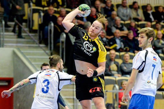 Skövdes Rasmus Wremer och Jack Thurin och Sävehofs Atli