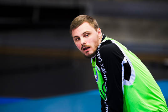 Skövdes målvakt Michael Andersson deppar