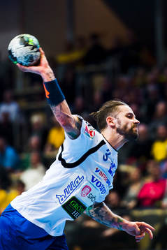 Skövdes Rasmus Wremer skjuter
