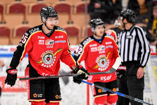 Luleås Anton Hedman deppar