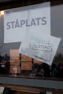 Slutsålt i ishockeymatchen i SHL mellan Leksand och Örebro