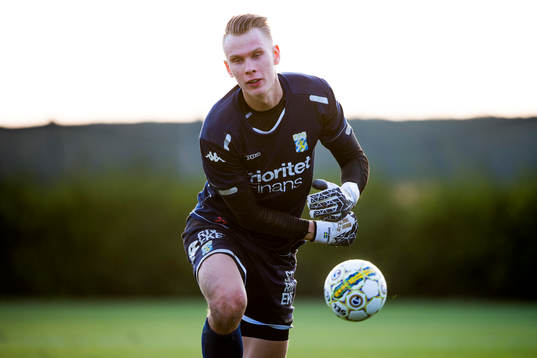 Målvakt Pontus Dahlberg