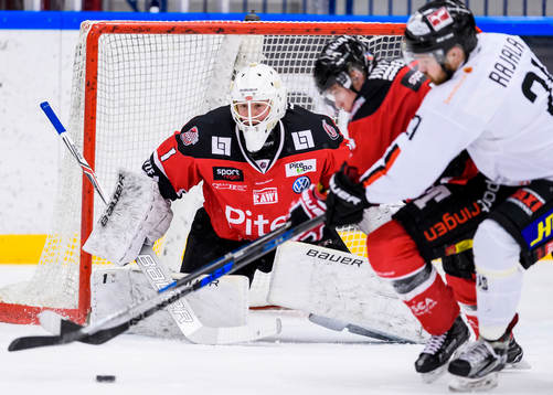 Piteås målvakt Joel Vännström