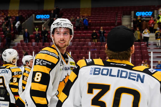 Skellefteås Marcus Pettersson ser glad ut